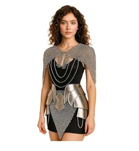  Medieval Fantasy Chainmail Armor Set