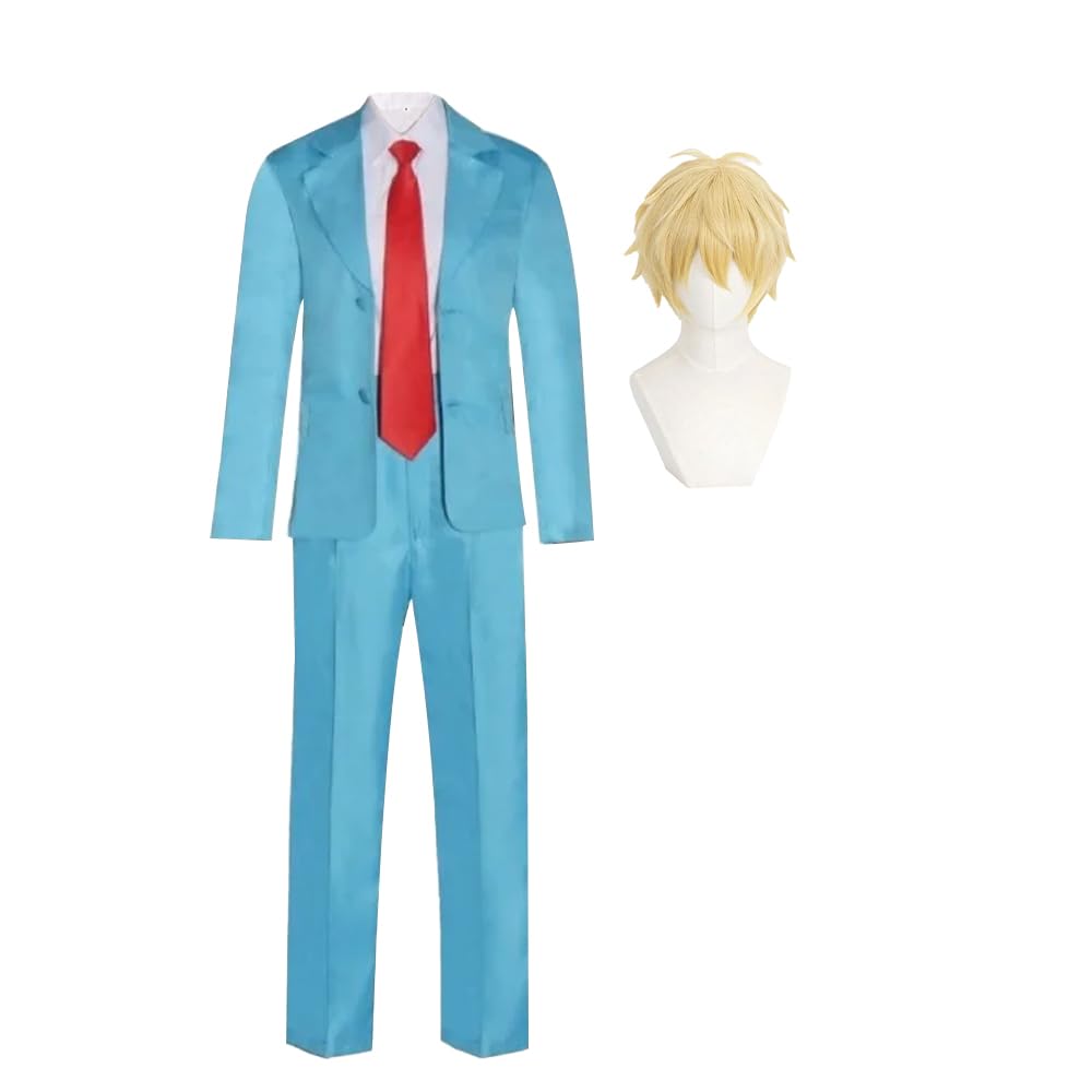 Zhongkaihua Sousuke Shima Disfraz de anime para cosplay, uniforme escolar, Mitsumi Iwakura, disfraz de chaqueta de corbata, disfraz de Halloween
