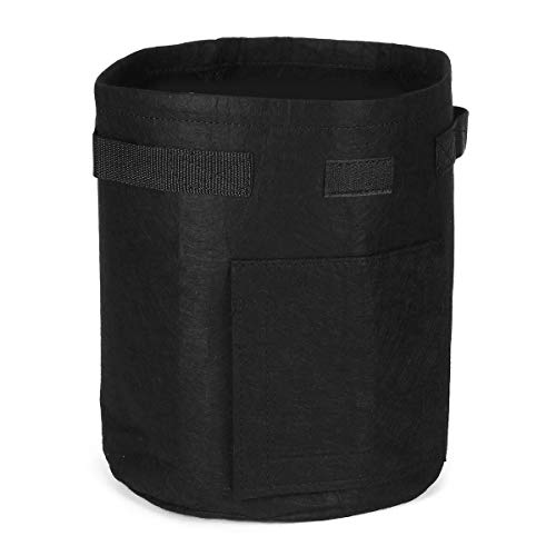 Bolsa de plantación de patata 18l contenedor de vegetales negro 2