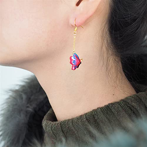 Diystore 30 Pcs Mixed Color Alloy Enamel Butterfly Charms Pendant For Earrings Bracelets Necklace Diy Making Jewelry Making Accessories #TOP4