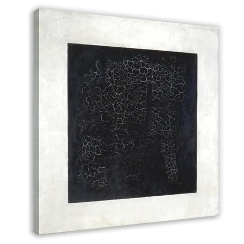 Impression sur toile Kazimir Malevich tableau noir de 30 cm