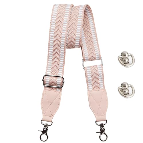 Image of LEMEDE Purse Strap Replacement Crossbody 1.5 inch Wide Shoulder Strap Adjustable Straps Handbag Strap Replacement Belts
