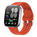 GIOPUEY – GIOPUEY Armband Kompatibel mit Amazfit Bip 6/Bip Max, Weiche