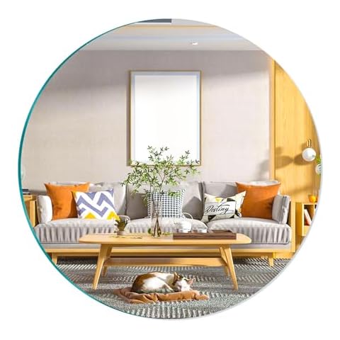 Miroir Mural Rond DRERIO 30cm Cover