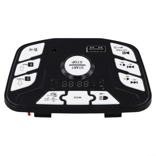 Zentrale Steuereinheit für Kinder Elektroautos JR1927M 12V mit Geschwindigkeitseinstellung und Musikwiedergabe (JR1927M-12V)