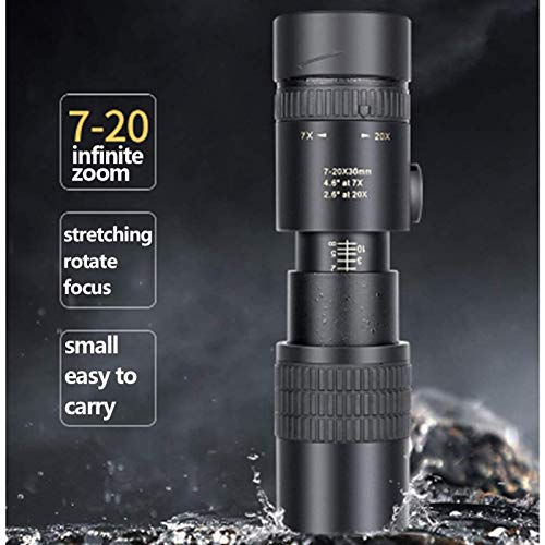 Monoculaire HD haute puissance pour adulte télescope de poche portable zoom rétractable - 7