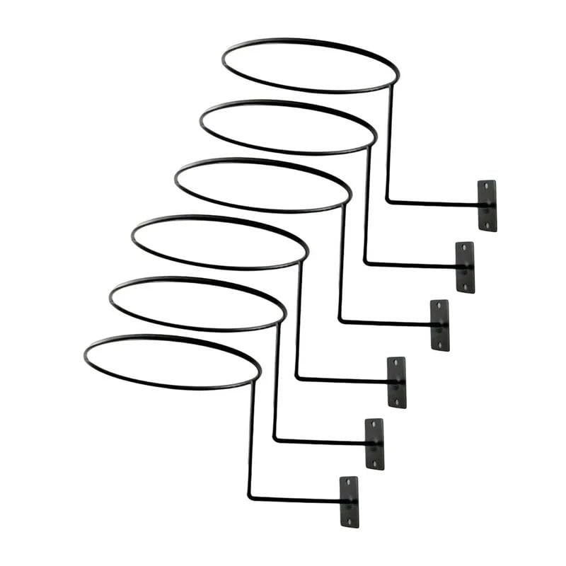 Helmhalterung Wand 3/6 Stück Motorradhelmhalter Rack Wandhaken for Mäntel, Hüte, Kappen, Helmständer aus Aluminium, Motorradzubehör Motorradhelm Halterung