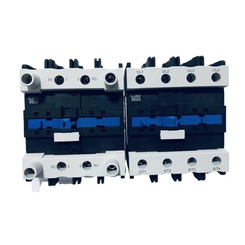 Contacteur CA 4 pôles 95A CJX2-9504 4NO 24V pour rail DIN