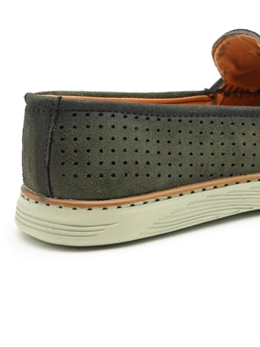 Image of Men's Denim Causal Loafers | Premium Breathable Upper | Driving Loafers | Lighweight Slip-On's | Soft Cushioned Insole | Super Flexible, Comfortable for Men