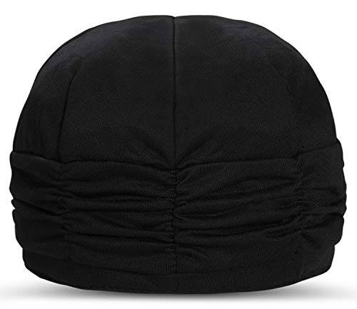 Wetoo Womens Peaked Newsboy Cap For Women Soft Cotton Women Hats With Visor Rib Baker Boy Turban Chemo Baggy Beanie #TOP5