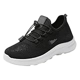 Zapatos Running Mujer con Horma Ancha Zapatillas Mujer Deporte Zapatillas de Running para,con Zapatos Casual Tenis de para Correr Ligero