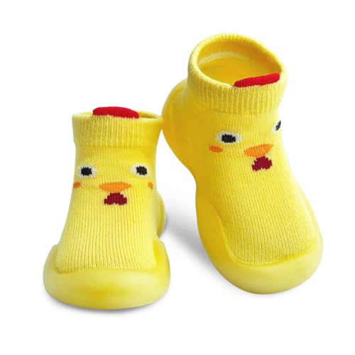KEWUF 1 Par para Gatear, Zapatos Calcetines Bebe,...
