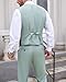 SPTALLFITJSV Silver Grey Tuxedo Men Big and Tall 3 Piece Slim Fit Suit One Button Blazer Jacket Layered Waistcoat and Pants Fashion Set 5X-Large