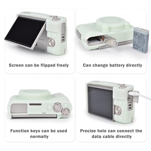 MUZIRI KINOKOO Silicone Case for Canon PowerShot SX740 SX730 HS Camera - Image 3