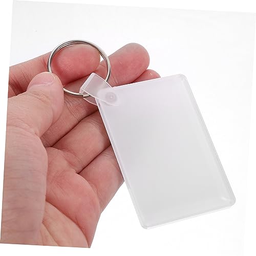 Porte-clés vierges pour sublimation accessoires DIY Uonlytech pour projets artisanaux
