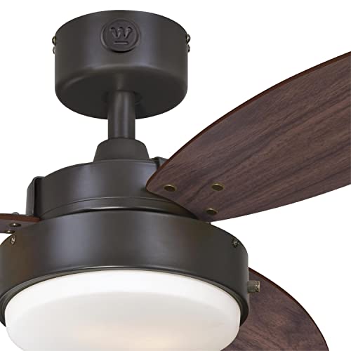 Image of Westinghouse Alloy LED Ceiling Fan with Light, 42-Inch, Oil Rubbed Bronze