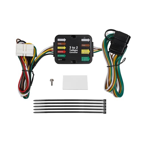 Wahparts 56038 4-Pin Trailer Wiring Harness Compatible with Acura MDX 2007-2013