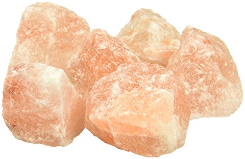 HEALTHandMED Himalayan Pink Salt Crystal Chunks | Pure and Natural Himalayan Rock Salt Crystals with 84 Traces of Essential Minerals | Large Chunks of Salt Crystals | 1 lb