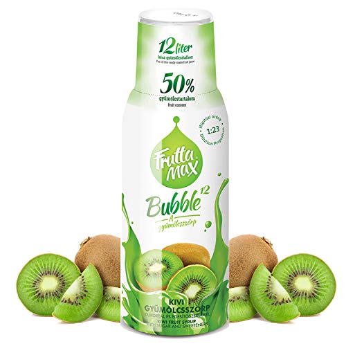 FruttaMax Kiwi Getränkesirup Frucht-sirup Konzentrat | weniger Zucker | mit 50% Fruchtanteil 500ml Cover