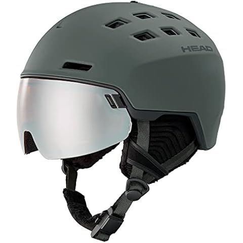 Head Skihelm Radar Nightgreen Cover