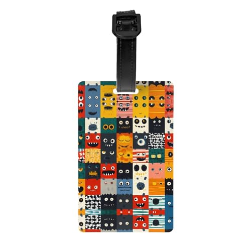 Perchas para etiquetas de equipaje, superposición de animales, estampadas, adecuadas para bolsas de gimnasio, maletas y bolsas de golf