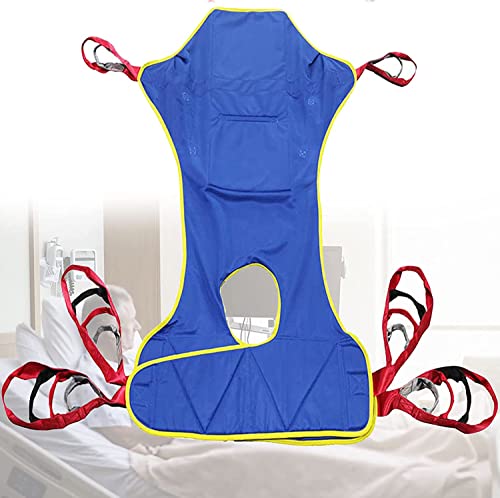 Arnés de Cuerpo Entero para Pacientes, arnés para Inodoro, Elevador de Pacientes, cinturón de Transferencia Resistente, arnés de poliéster Impermeable, para Silla de Ruedas, para Caminar, et