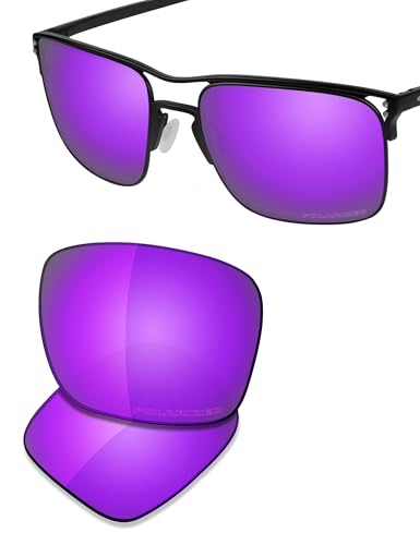 Image of SAUCER Premium Replacement Lenses & Nosepads for Oakley Holbrook Ti OO6048 | UV400 Protection, Anti-Scratch, Precise Fit