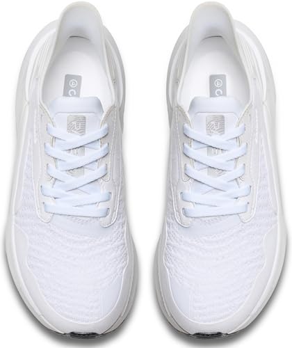 Clarks Womens Clarks Pace White Textile8.5 Medium - image 7