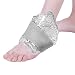 NEWGO®Foot & Ankle Ice Pack Wrap Reusable Ankle Brace with Gel Bead, Soft Ice Pack for Injuries, Pain Relief, Swollen Foot (10" x 6") - 1 Pack