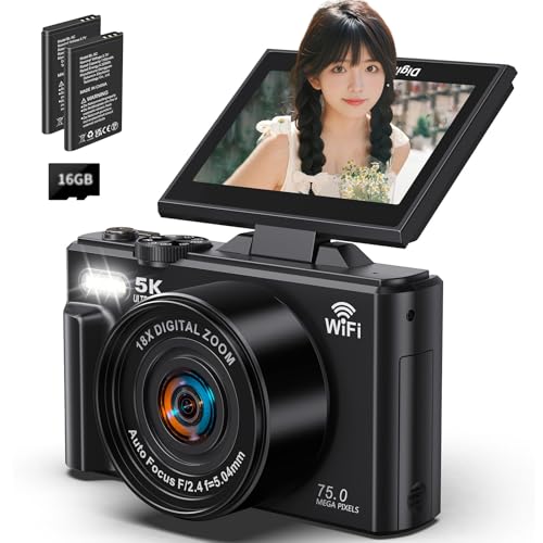 Amazon | Beho デジカメ 7500万画素 5K録画 デジタルカメラ スマホに