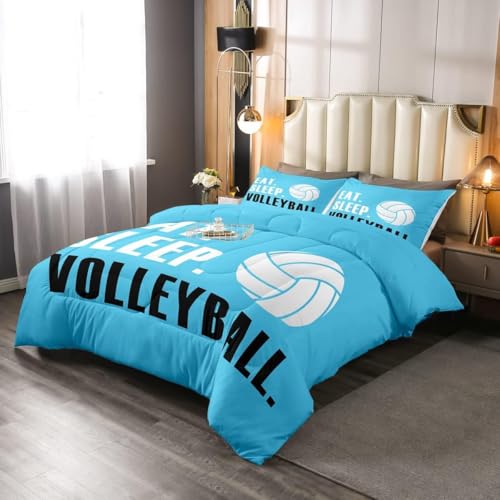 Image of Feelyou Volleyball Bedding Set Toddler Size 3Pcs for Boys Girls Women Men