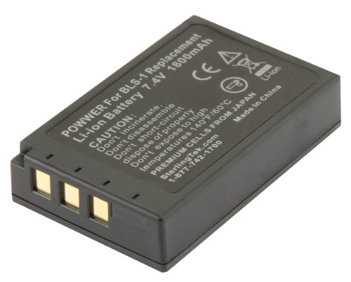 Stk's Olympus Bls-1 Battery - 1800Mah For Olympus Ps-Bls1, Bls-1 Batteries And Olympus Pen E-Pl1, E-Pm1, Ep3, Epl3, Evolt E-420, E-620, E-450, E-400, E-410 Digital Slr Cameras. #TOP7
