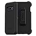 OtterBox Galaxy S10e Defender Series Case - BLACK, rugged & durable, with port protection, includes holster clip kickstand