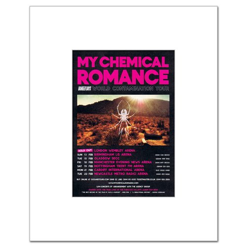 MY CHEMICAL ROMANCE - World Contamination Tour Feb 2011 Mini