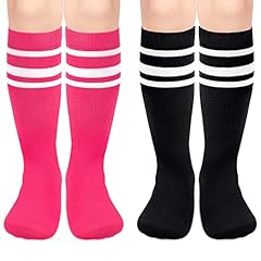 2 Pack Rose/White, Black/White