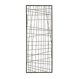 INK+IVY Savoy Wall Art Living Room Décor - Modern Abstract Metal Wire Design Home Accent Entry Way Decoration Ready to Hang Panel for Bedroom, 13.8'W x 0.79'D x 35.4'H, Gold Black