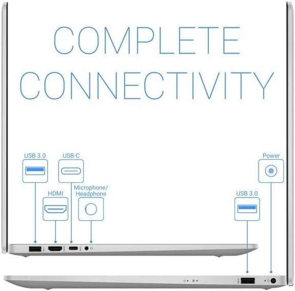 Miniatura 6 de HP Computadora portátil FHD IPS 2023 de 17.3 pulgadas, Intel 4-Core i5-1135G7, gráficos Iris Xe, 12 GB, DDR4, 256 GB, NVMe SSD, HDMI, WiFi, AC,