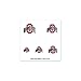 NCAA Ohio State University 79542014 Fingernail Tattoos