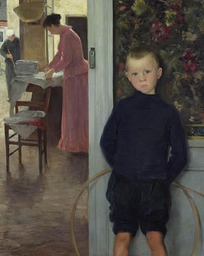 Lienzo de Paul Mathey Donna e bambino: Añade calidez e intimidad a tu hogar