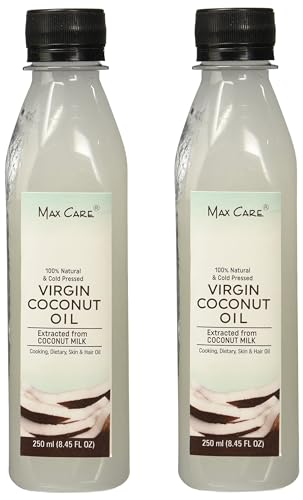 Image of Max Care Virgin Coconut Oil (Cold Pressed) 250ML (Pack of 2)