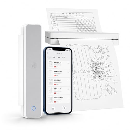 Amazon.co.jp: [lalarimi]プリンター 小型【携帯型/インク不要