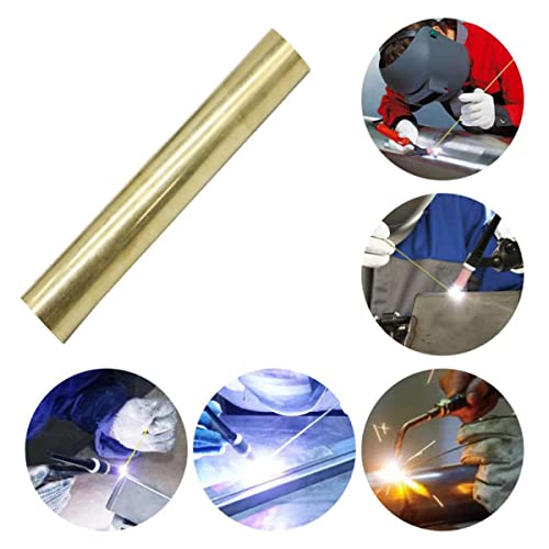 1 Pcs 25Mm / 1 Inch Solid Round Brass Rod Lathe Bar Stock Kit, 1 Inch In Diameter 12 Inch In Length #TOP4