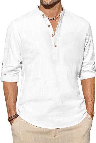 Image of Univibe Men Solid Cotton Blend Straight Kurta Shirt