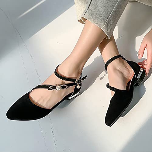 Chaussures talons bas légères en dentelle contre la chaleur été