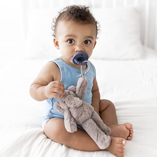 Image of Ryan & Rose Cutie Cuddle Pacifier Holder Animal (Elephant)