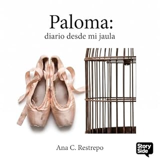 Diseño de la portada del título Paloma: Diario desde mi jaula