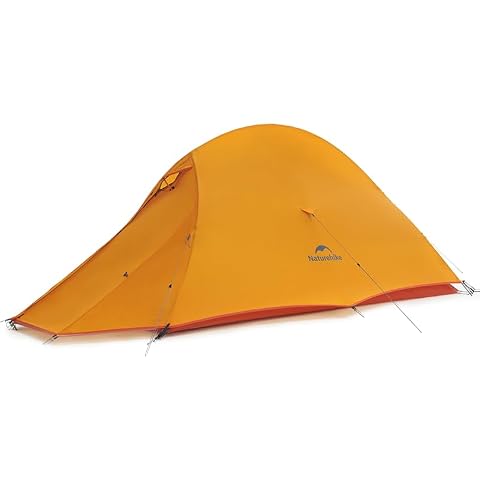 Naturehike Cloud-Up 1 Person Tent, Lightweight Backpacking Tents for One Man, Waterproof Ultralight… — $89.99 (10% off)