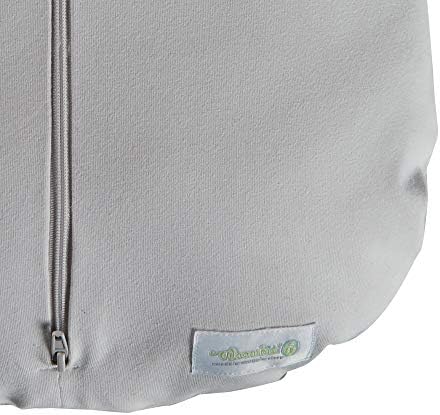 Merely Woombie Child Swaddling Blanket I Soothing, Cotton Child Swaddle I Wearable Child Blanket, Gray Lullaby, 0-3 Months 5 41RKpXsQuWL. AC