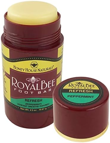 Honey House Naturals Royal Bee Foot Bar, Refresh