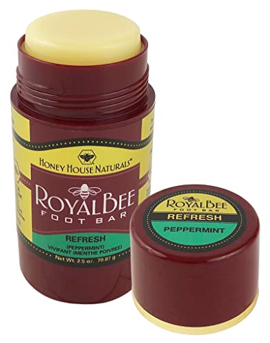 Honey House Naturals Royal Bee Foot Bar, Refresh